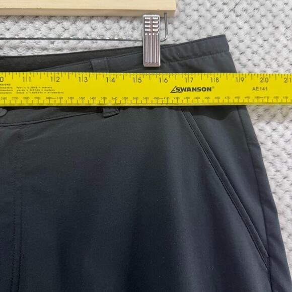 Smartwool Shorts Mens L Black Merino Sport 10in Mid Rise Straight Leg Drawstring - Picture 9 of 13